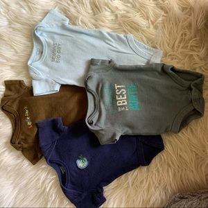 New born onesies boys